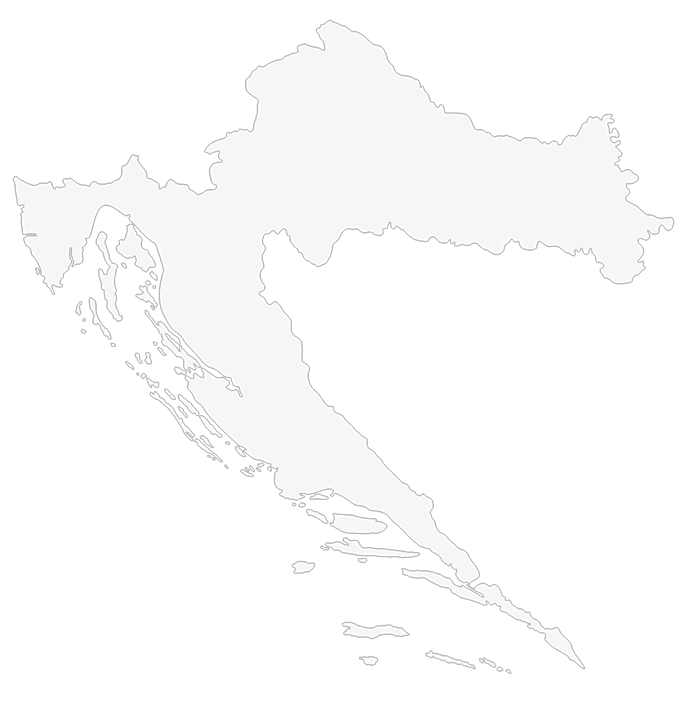 Map of Croatia